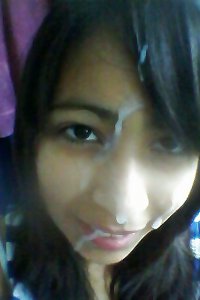 ultra-cute japanese girlfriend loves Facials